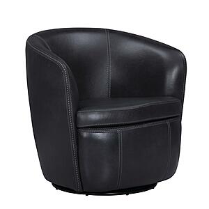 Barolo - Vintage Onyx Swivel Club Chair by Parker House Furniture