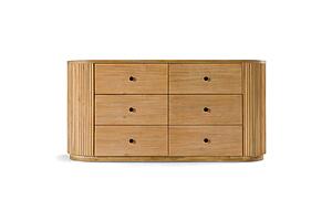 Jacobson - Modern Natural Acacia Dresser by VIG Furniture