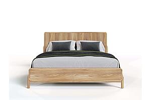 Mikala - Modern Natural Acacia Bed by VIG Furniture