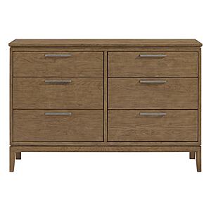 Bailey 60"W Low Dresser by Whittier Wood Furniture