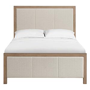 Bailey Upholstered Panel Bed by Whittier Wood Furniture