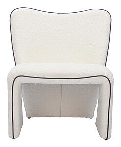 Novo Accent Chair Ivory by Zuo Modern