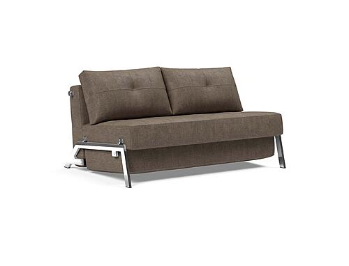 Cubed Deluxe Sofa Bed (Full Size) Esina Cedar Brown by Innovation Living