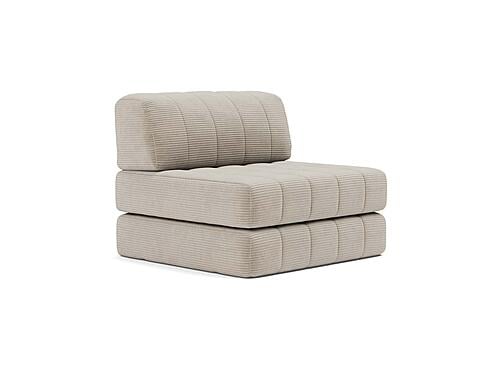 CozyPad Chair Corduroy Beige by Innovation Living