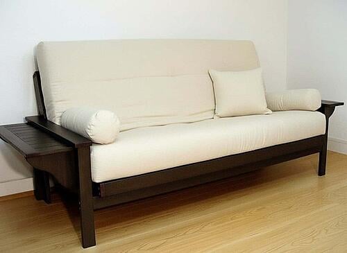 Akida Futon Frame Mahogany by Prestige