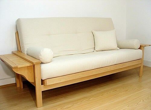 Akida Futon Frame Natural by Prestige