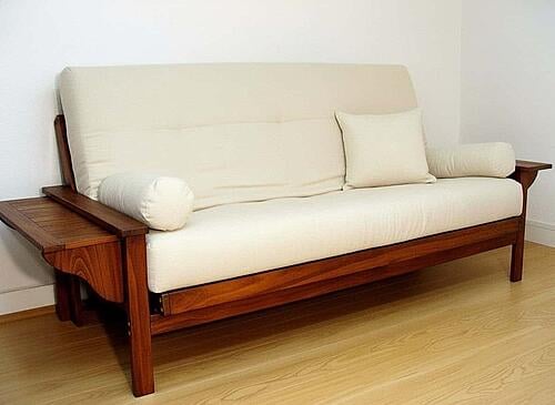 Akida Futon Frame Teak by Prestige