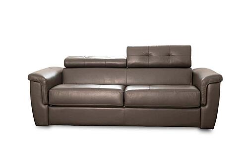 Ronald Dark Gray Leather Sofabed by BH Furniture
