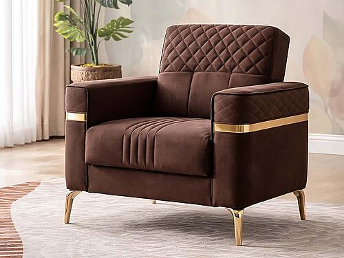 Lucas Brown Chair by Casamode