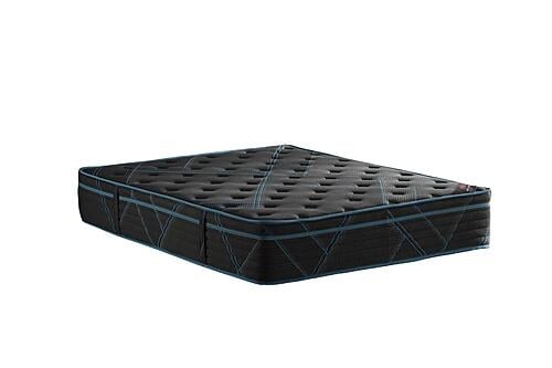 Merlot Blue Collection 13-Inch Hybrid Firm Mattress by Casamode