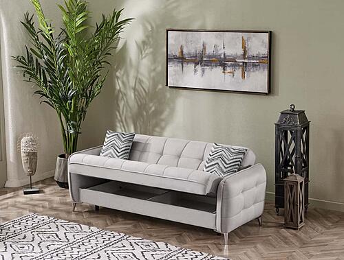 Perla Gray Sofa Bed by Casamode