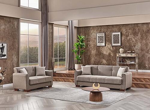 Sirius Brown Sofa Bed by Casamode