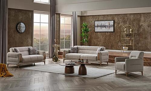 Toledo Beige Chair by Casamode