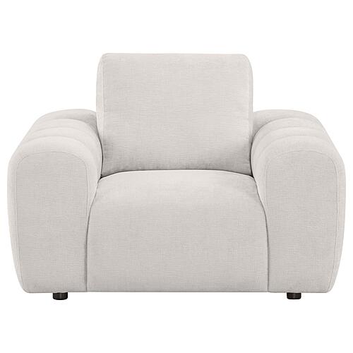 Burnett Chenille Upholstered Accent Chair - Ivory by Coaster