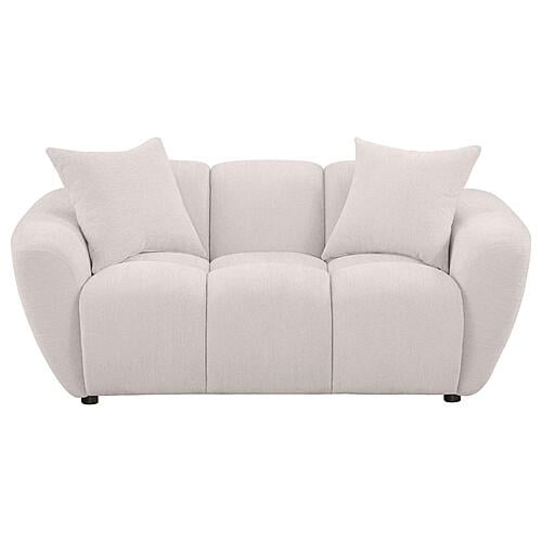 Destino Chenille Upholstered Splayed Arm Loveseat - Greige by Coaster