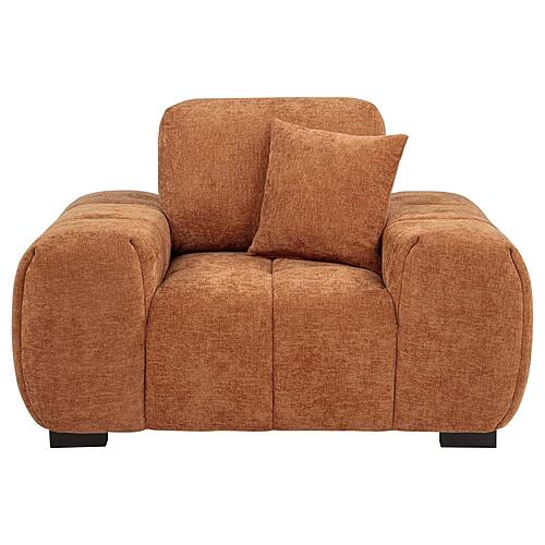 Octavia Upholstered Track Arm Accent Chair - Orange by Coaster