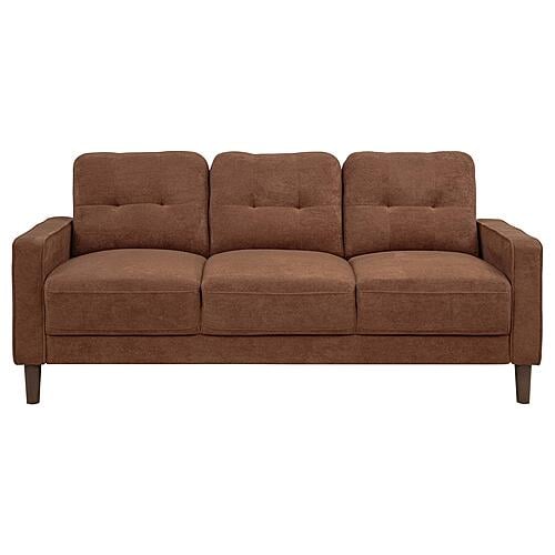 Bowen II Fabric Upholstered Track Arm Sofa - Rust by Coaster