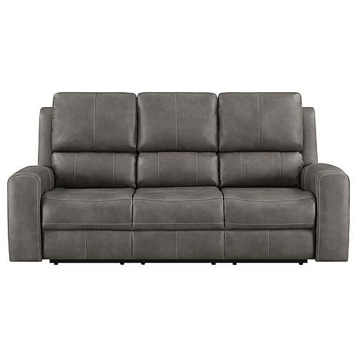 Brickston Triple Power Reclining Sofa - Charcoal by Coaster