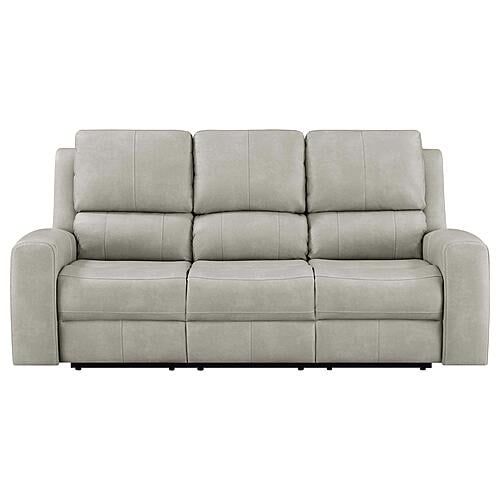 Brickston Triple Power Reclining Sofa - Grey by Coaster