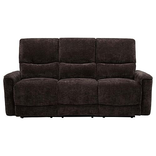Navarro Chenille Upholstered Reclining Sofa - Dark Brown by Coaster