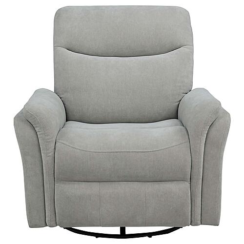Adler Upholstered Power Swivel Glider Recliner - Ivory by Coaster