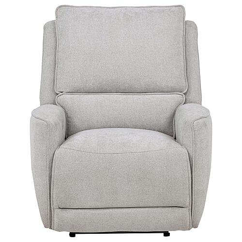 Sylmar Chenille Upholstered Power Recliner - Dove Grey by Coaster
