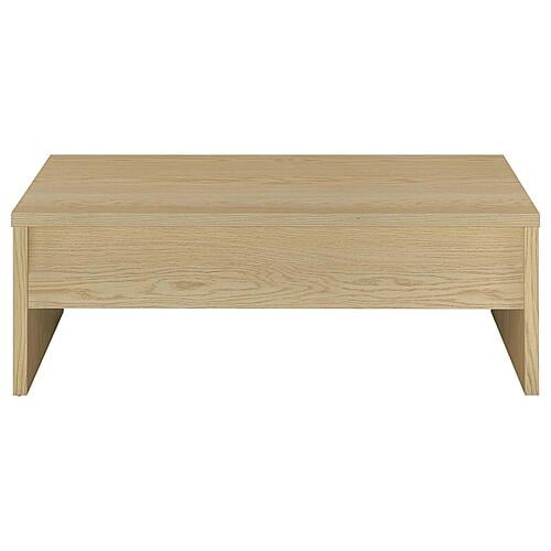 Canoga Engineered Wood Lift Top Coffee Table - Light Oak by Coaster