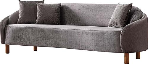 Alessa 2-Pieces Sofa & Chair Set - Grey by Furnia Furniture