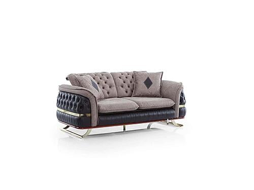 Bravo Convertible Loveseat - Brown by Furnia Furniture
