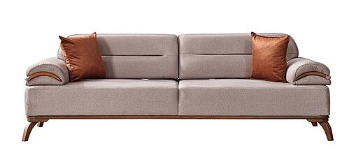 Mia 2-Pieces Sofa & Chair Set - Beige by Furnia Furniture