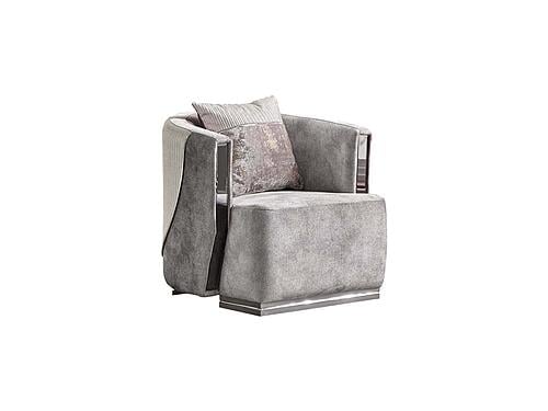 Munich Chair - Grey by Furnia Furniture