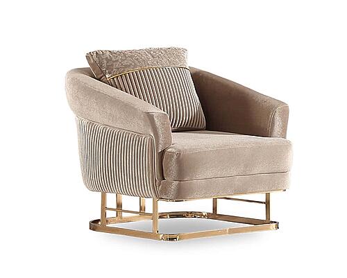 Rixos Chair - Beige by Furnia Furniture