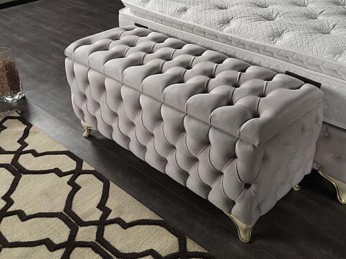 Armada Bench - Cream by Furnia Furniture
