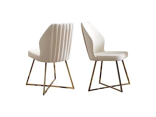 Marsel Dining room Chair - White by Furnia Furniture