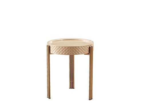 Paris End Table - Beige by Furnia Furniture