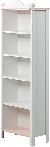 Alya Bookcase - White by Furnia Furniture