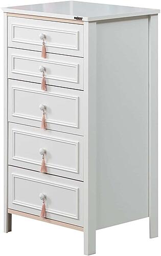 Alya Chest - White by Furnia Furniture