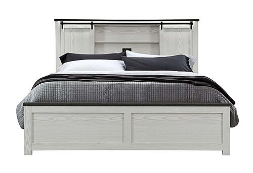 Ava Beige King Bed by Global Furniture