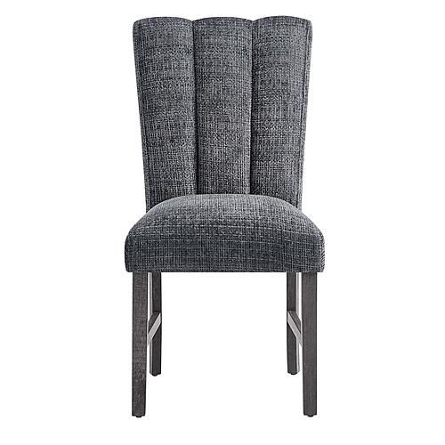 D8030 Dark Grey Fabric Dining Chair by Global Furniture