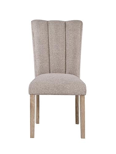 D8683 Beige Fabric Dining Chair (Set of 2) by Global Furniture