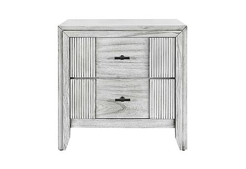 Elsie Grey Nightstand by Global Furniture