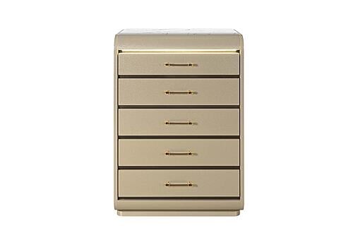 Genesis Gold Chest w/LED by Global Furniture