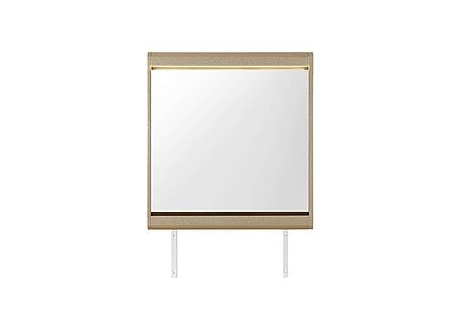 Genesis Gold Mirror w/LED by Global Furniture