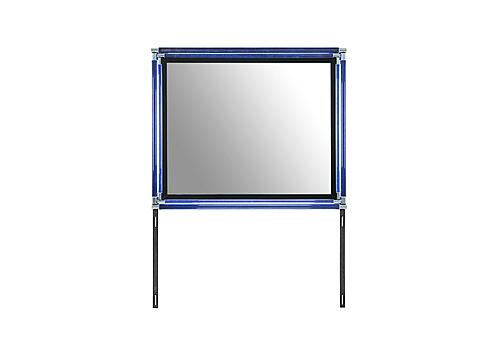 Lando Black Mirror w/LED by Global Furniture