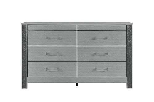 Logan Silver Dresser by Global Furniture