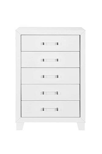 Luccia White Chest by Global Furniture