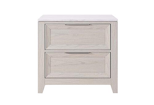 Mariah Beige Nightstand by Global Furniture