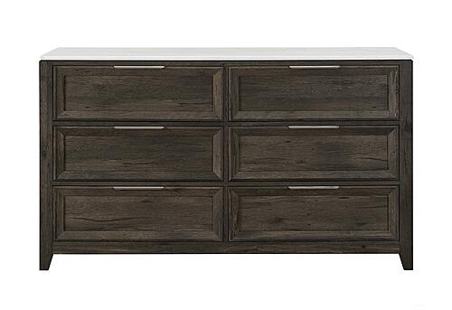 Mariah Dark Brown Dresser by Global Furniture
