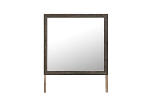 Mariah Dark Brown Mirror by Global Furniture