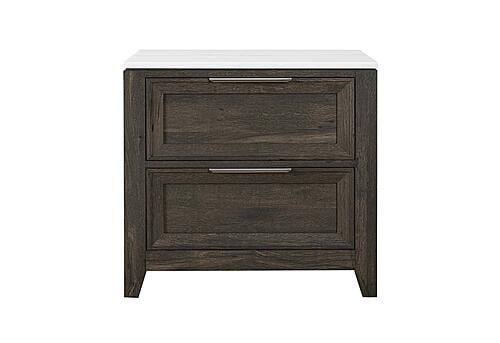 Mariah Dark Brown Nightstand by Global Furniture